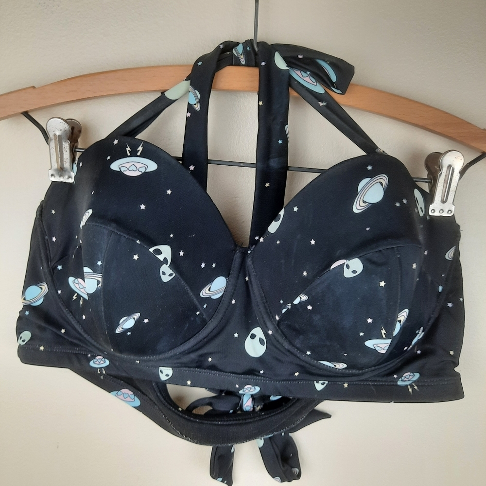 Midnight Hour Alien Bikini Top